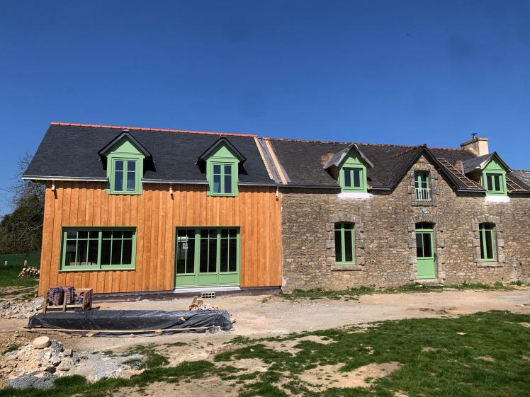Extension d'une maison