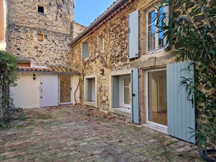 Façade arrière et extension