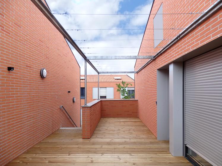 Terrasse privative d'un T2