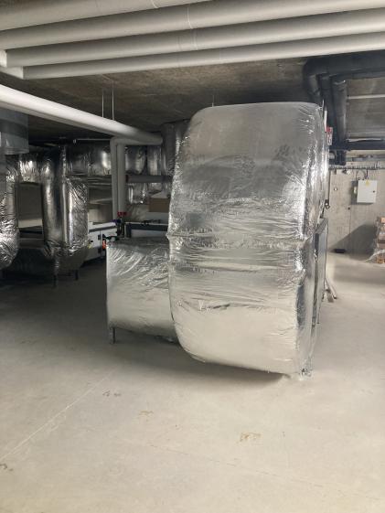 Ventilation sous-sol technique