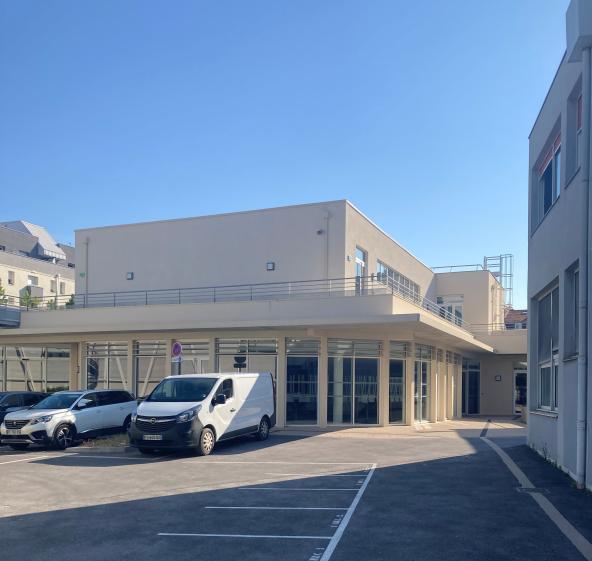 Vue depuis la cour