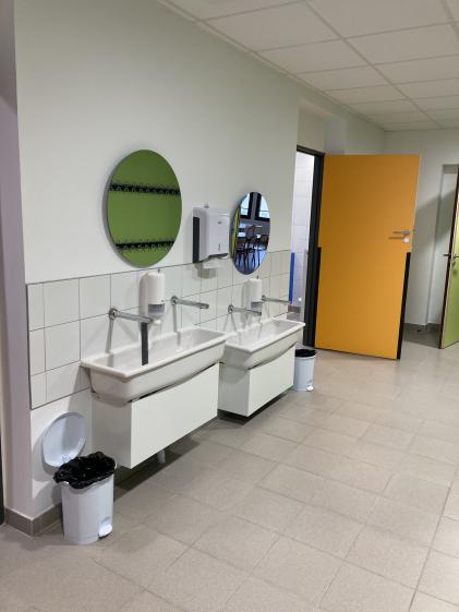 Hall d'entrée laves mains