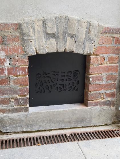 Grille de ventilation cave