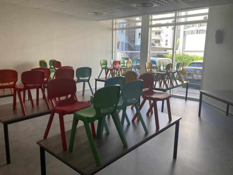 Salle à manger petite enfance