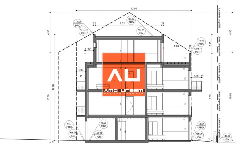 12 LOGEMENTS "BATIMENT BASSE CONSOMMATION" A NANTES