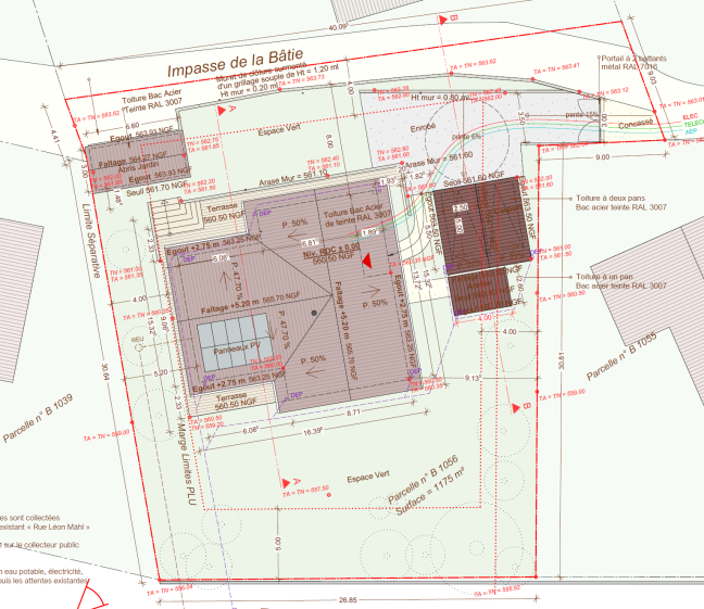 PLAN DE MASSE