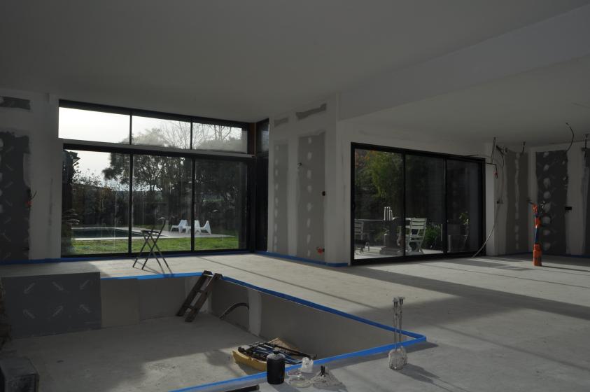 Pendant le chantier