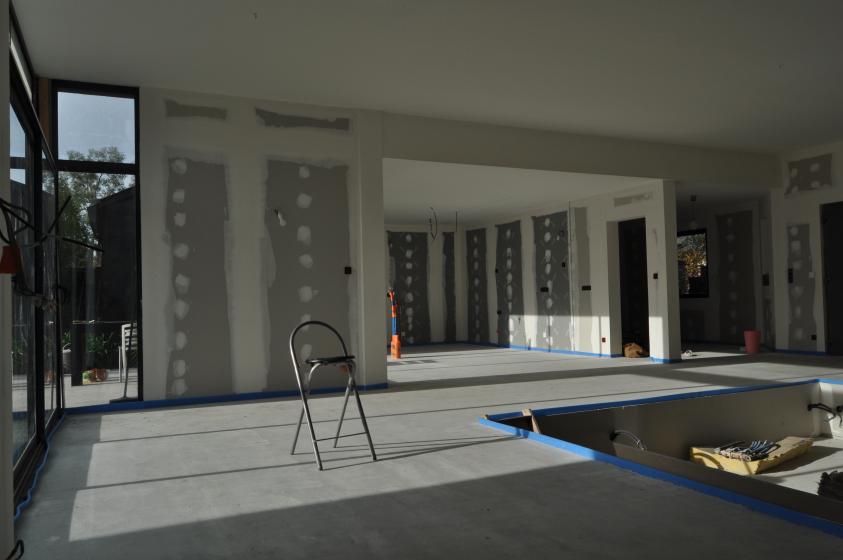 Pendant le chantier