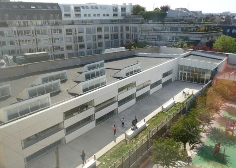 gymnase Marie Paradis - équipement d'escalade