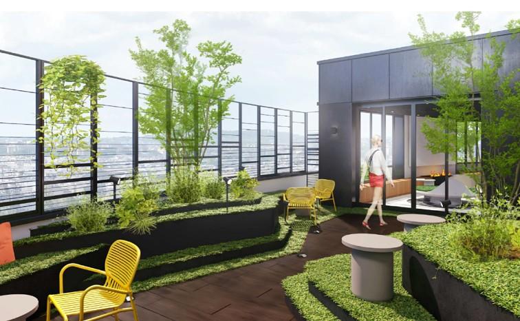 Hôtel Mercure la défense - rooftop