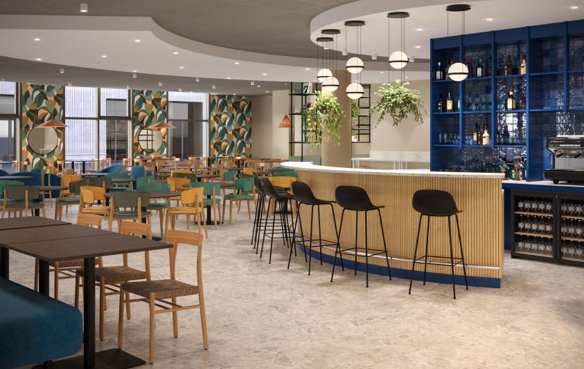 Hall et services généraux hôtel Novotel