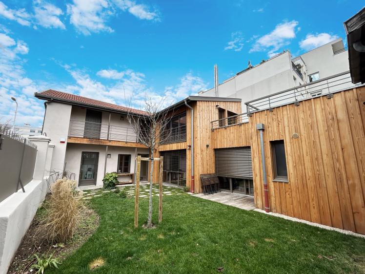 Vue Est dans le jardin, projet finalisé
