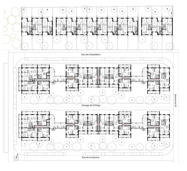 Plan de rez-de-chaussée