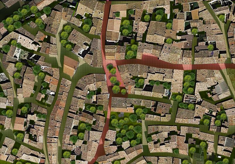 Le centre bourg