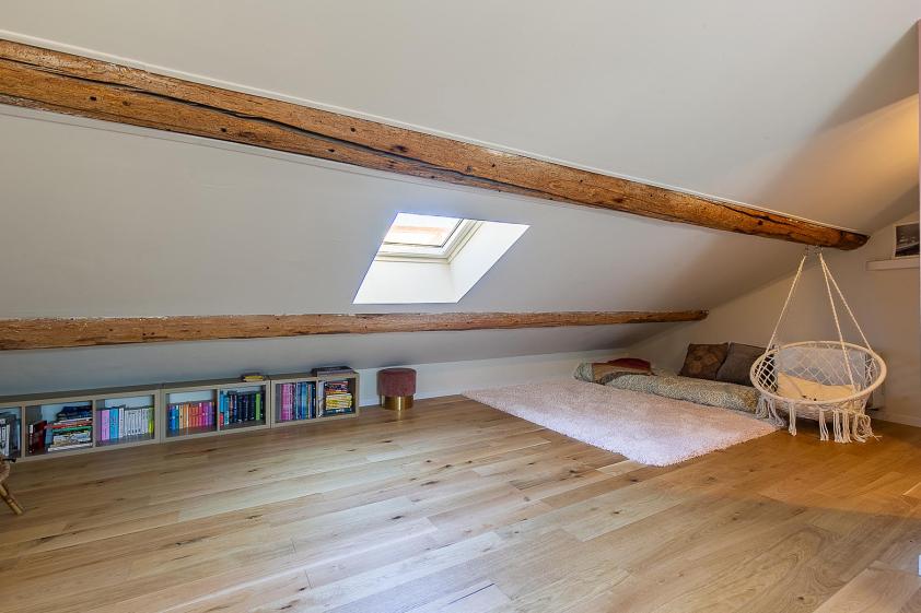 Chambre sous pente