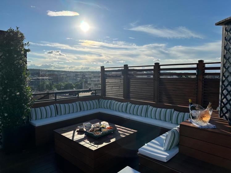 Terrasse d'agrément - surélévation - Boulogne Billancourt