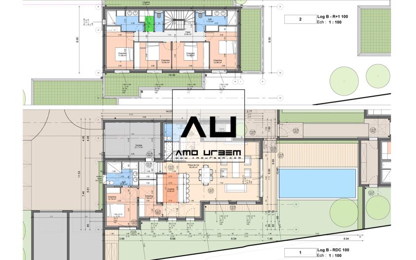 4 MAISONS DE VILLE A NANTES
