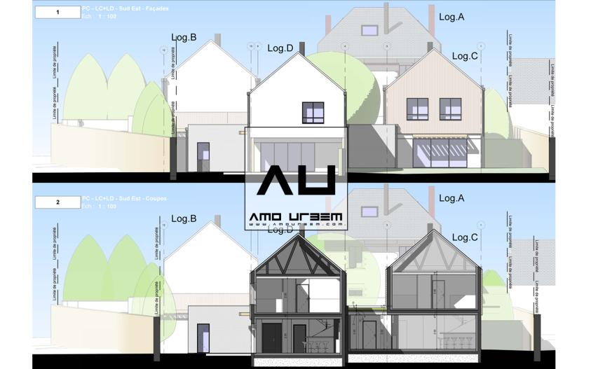 4 MAISONS DE VILLE A NANTES