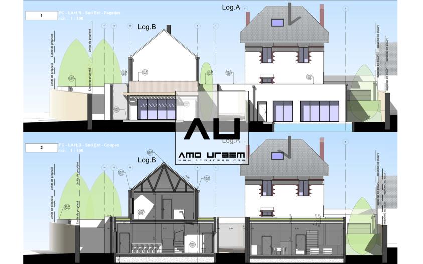 4 MAISONS DE VILLE A NANTES