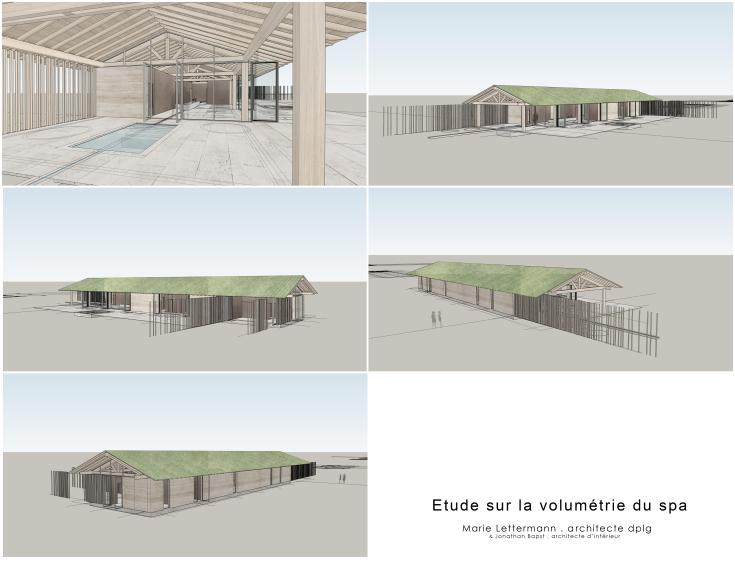 Volumétrie du spa