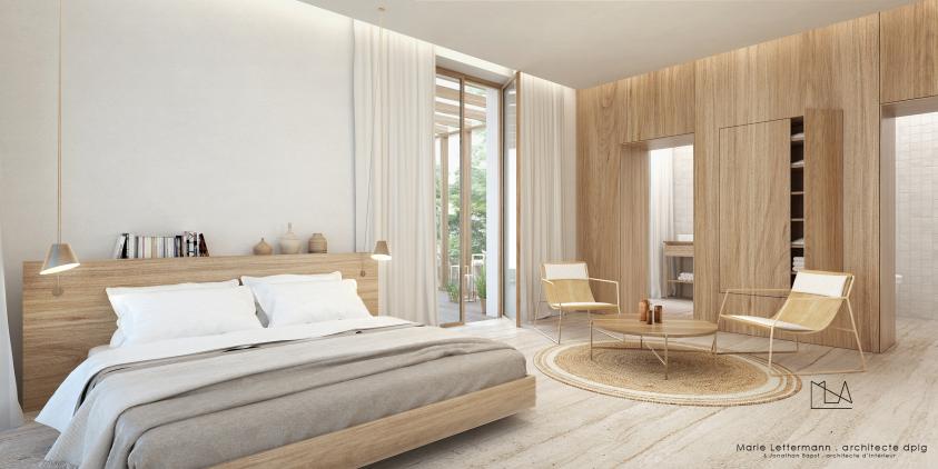 Vue intérieure - Une chambre 
