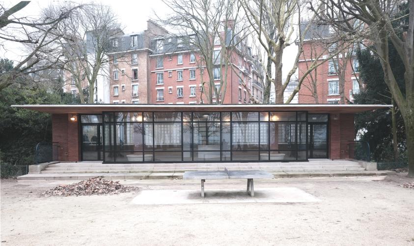 Miellerie 2025 façade Nord - Parc de la Butte du Chapeau Rouge 