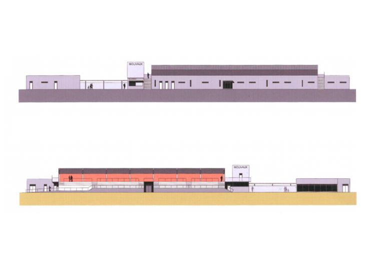 COMPLEXE SPORTIF - Elévations