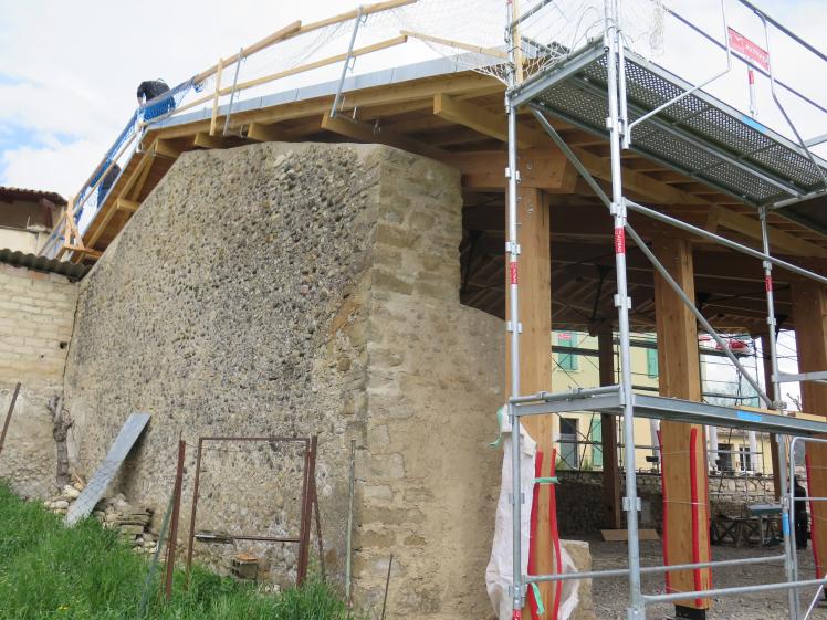 chantier pignon ouest