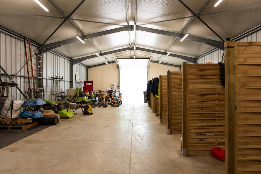 pièce de stockage 