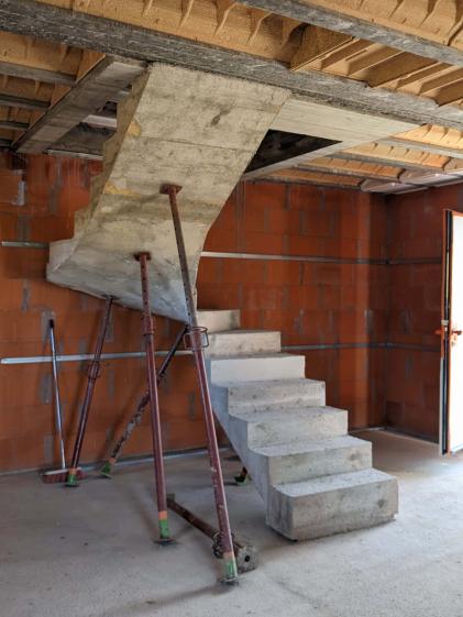 pose escalier 