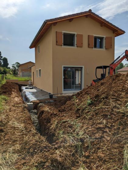 vue extérieur - réseaux drain