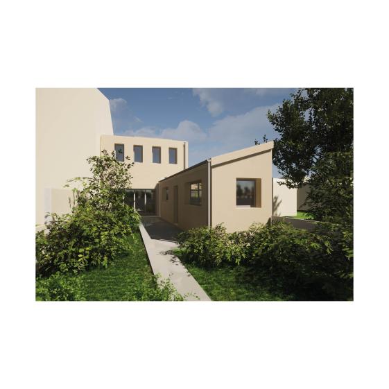 Rénovation et surélévation d'une maisons Bouscataise