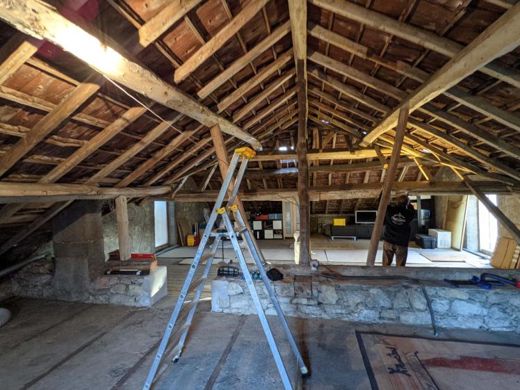 photographie intérieur combles 