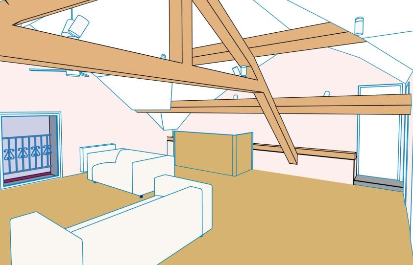 vue 3d intérieur 