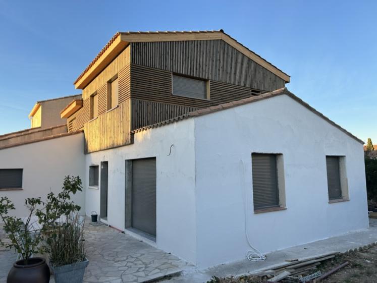 vue jardin après