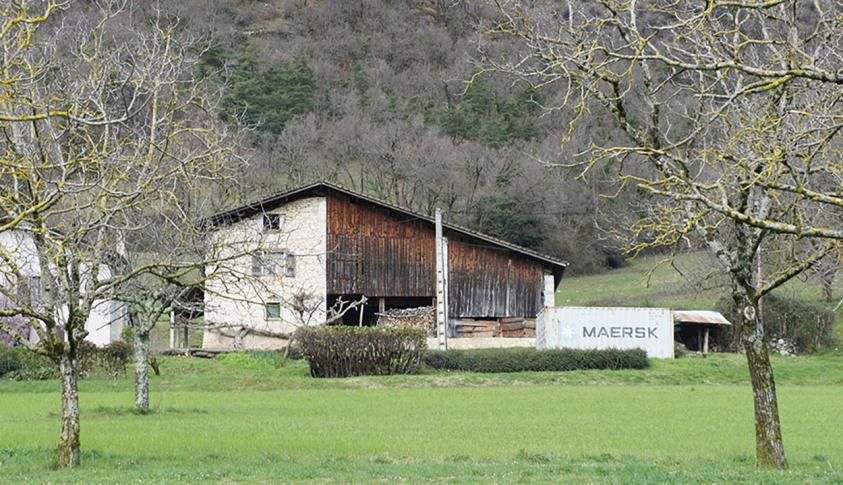 La grange existante