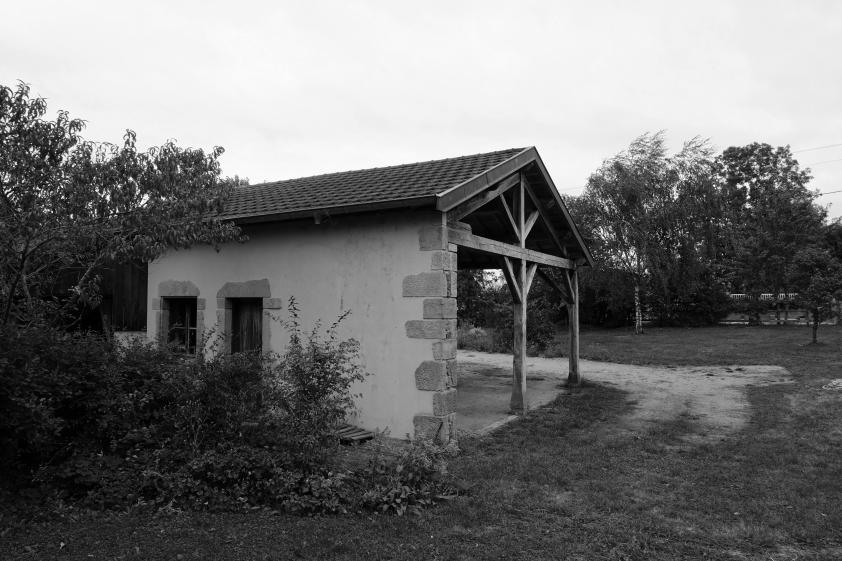 Maison Bioclimatique_Préau existant