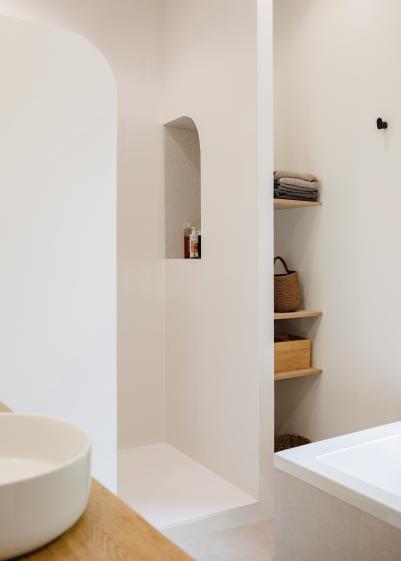 Salle de bain partagée