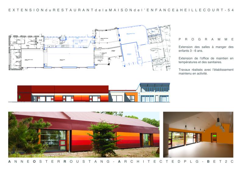 Extension du restaurant de la maison de l'enfance
