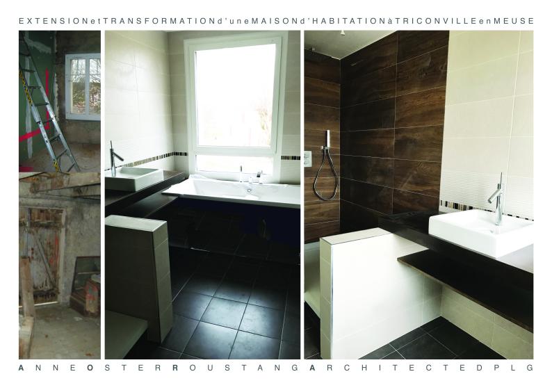 Transformation du grenier pour y installer une chambre un dressing et une salle de bains
