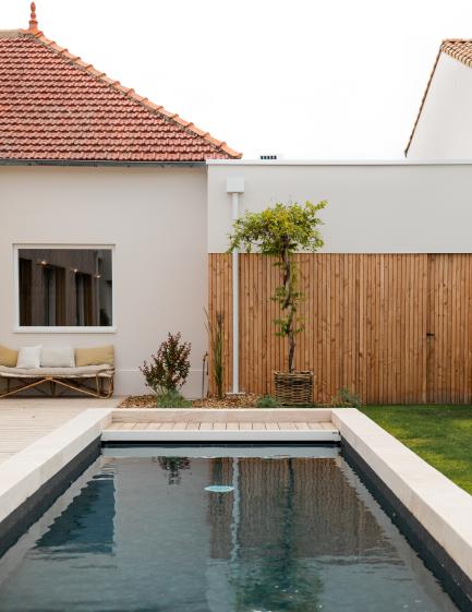 Espace extérieur avec jardin