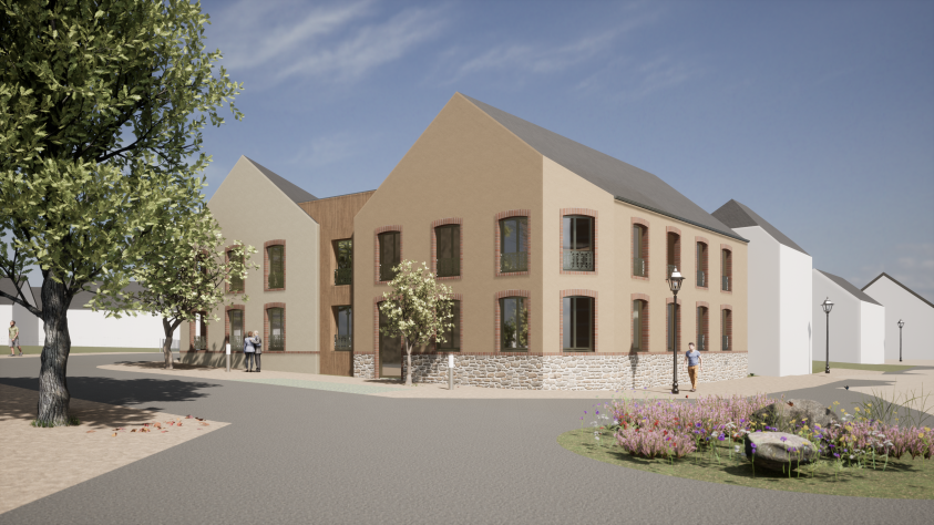 13 LOGEMENTS COLLECTIFS - LA CHAPELLE CHAUSSEE