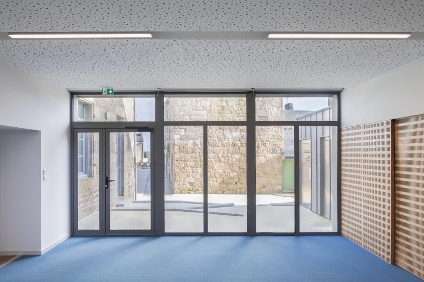 Rénovation et extension de la mairie ©Pascal Léopold photographies