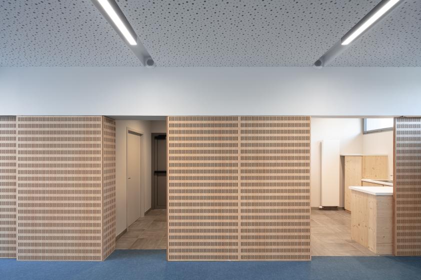 Rénovation et extension de la mairie ©Pascal Léopold photographies