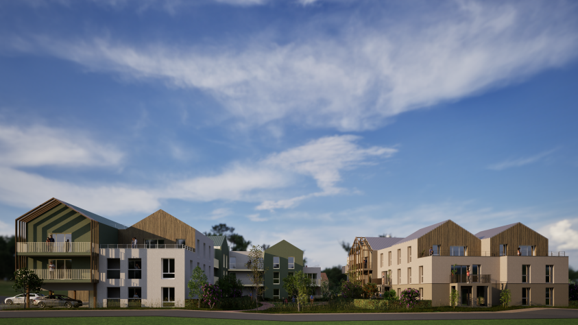 59 logements collectifs Crevin