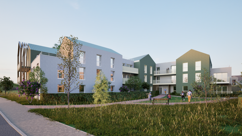59 logements collectifs Crevin