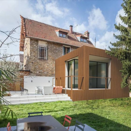 Projet d'architecture extension le Vésinet 