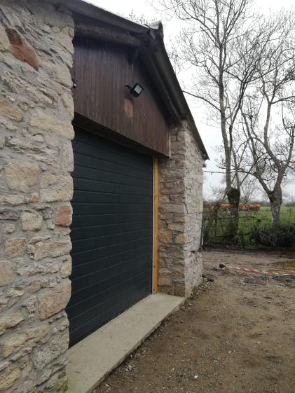 Vue du côté garage 