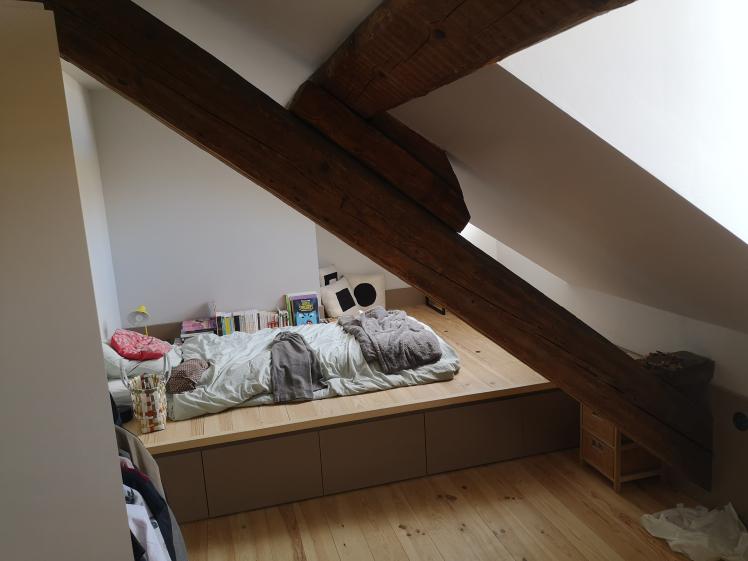 Créer une nouvelle chambre sous les toits