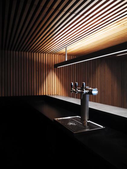 Vue du bar